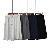 Summer mens pajamas Modal thin mid-length trousers comfortable stretch shorts casual home pants five points