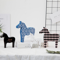Nordic style art Trojan ornaments simple home living room TV cabinet decorations decoration room accessories