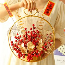 Net Red Wedding Vase Swing Piece L Flowers A Pair House Arrangement Festive New Bed Head Cabinet Decorations Qingprop Small Family Woman