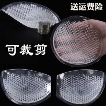 Silicone breathable thick chest pad inserts gather small chest upper support sports bra vest breast wrap swimsuit underwear coaster