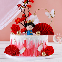 Cake model simulation 2021 New Net red cartoon popular birthday fake cake plastic samples can be customized