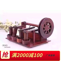 Laos big red sour branch wood carving rice pair miniature handicrafts small leaf rosewood handicrafts grain harvest ornaments