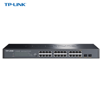 tplink full gigabit network management poe Switch 2 optical 24 electric national standard 48V standard 24 Port fiber ap switch VLAN port monitoring convergence isolation SG2226