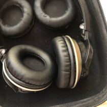 Original assembly iron triangle ATH-AR3BT PRO500 headphone cover sponge cover ear cover AR5BT head beam leather