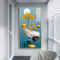 Elk Deer Minimalist Wind Light Extravaganza Decoration Painting Allegory Good Atmosphere Living-room Sofa Background Wall Aisle Large Size