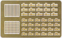 Full face model making tool etching sheet 70097 1:700 carrier meteor attack set