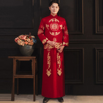 Bridegroom Xiuhe clothing mens clothing 2021 New Wedding mens clothing clothing toast clothing Chinese style Xiuhe men