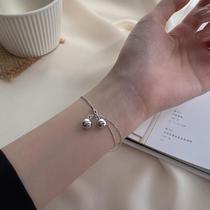 Chow Tai Fook Huanmei 925 sterling silver bell bracelet female ins niche design light luxury accessories Tanabata gift for female