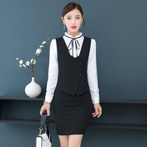 2019 autumn and winter New suit vest professional dress dress women suit suit suit womens overalls hotel suit