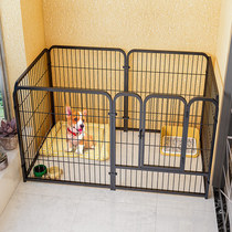Dog Fence Pet Fence Dog Cage Small Medium Size Dog Interior Teddy Kiri Kennel Anti-Barrier Rod Isolation Door
