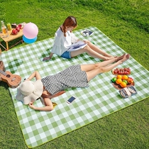 Picnic cloth lawn mat Outdoor mat Foldable childrens outing picnic mat ins wind outing mat Spring mat