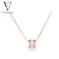 2021 new designer 925 silver small waist necklace female light luxury niche choker tide Net red neck chain