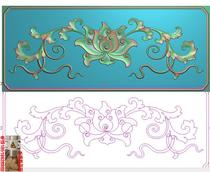 European Western flower treasure Xianghua hoard drawer bucket carved figure jdp relief figure Gray scale figure Wood carving figure