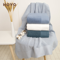 Japan Hoyo Wells large bath towel Pure cotton thickened five-star hotel men and women household absorbent quick-drying large towel