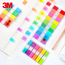 3M indication label sticker drawing Post-it pagination paper Post-it pagination 683-5cf Post-it notes students with sticky fluorescent film Post-it stickers bookmarks