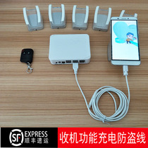 oppo mobile phone burglar alarm one drag six Leg view 8-way Apple charging alarm vivo experience desk demo machine Toy