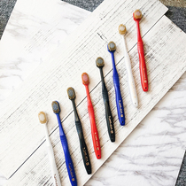 LIN beauty Japan EBISU Huibaishi imported soft hair toothbrush 65 48 holes wide head gingival protection adult family pack