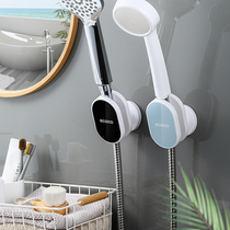 Net red perforated shower head k rack adjustable lotus shower nozzle hanging seat bathroom shower deluge shower deluge rain fixing