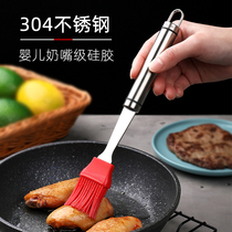 Predator 304 stainless steel silicon scrubbing grilled brush kitchen for high temperature household pancakes