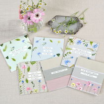 Euno flash powder simple teacher card teacher card Teachers Day greeting card thank teacher en gift 2002