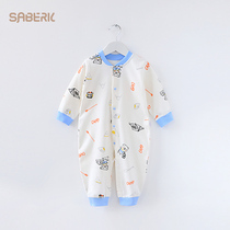 Small shells baby childrens clothing jumpsuit Cotton Spring and Autumn new boys baby children climbing clothes girls ha clothes