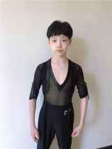 Danse Dance Beauty Boy Boy Latin Dance Outfit Less Boys Dance Latin Dance Competition Performance Summer