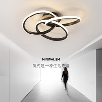 Master bedroom lamp ceiling lamp modern simple lamps Nordic led creative Net red lighting warm romantic room light