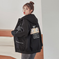 Jacket Girl Spring and Autumn Dress 2021 New Academy Style Junior High School High School Students Korean Loose Joker Casual Jacket