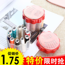 Household portable needle box paper ruler thimble set cross stitch sewing tool Mini Storage set sewing kit