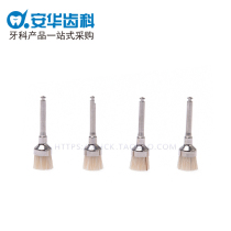 Dental polishing brush mane bowl brush Mane polishing brush Dental polishing bowl brushing material can not be high temperature