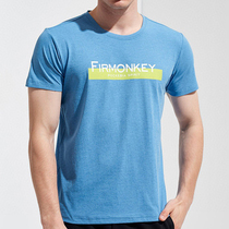 2020 Summer new short sleeve T-shirt mens trend handsome round neck dress