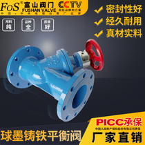 Digital lock balance valve ductile iron flange connection Shanghai Toyama SP45F-16