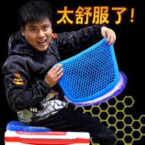 New fishing box seat cushion summer cold high bomb fishing chair seat cushion fishing box honeycomb cushion fishing stool gel ice