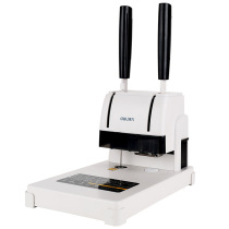 Del 3888 financial binding machine riveting tube binding machine voucher file accounting voucher punching machine