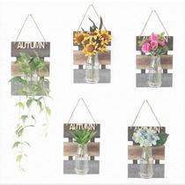 Qiwei Vine Vine entrance clothing store wall hanging decorative plant hanging basket flower fence hanging restaurant Home hydroponics