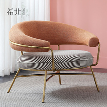 Hibei Light Lavish Sofa Chair Brief Modern Sofa Chair Nordic Designer Creativity Ins single sofa Leisure chair