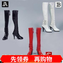 ZYTOYS 1 6 proportion ZY1008 high tube zipper womens boots boots three in stock