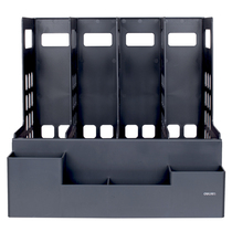 Able 78982 78983 Plastic multifunction File box Three-four-bar with pen holder storage containing document shelf
