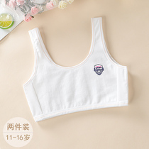 Junior high school girls underwear girls 15 year old pure cotton development small vest 11 middle school girls bra thin