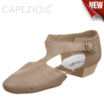 Capezio-321 American Capujiao Ballet Shoes Chinese Dance Teacher Modern Dance Fitness Training Leather Heels