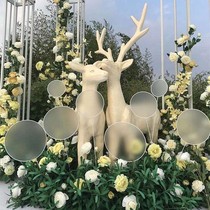 Sunshine film lollipop wedding table four-piece set Welcome area decoration pendant Wedding flower arrangement Birthday decoration