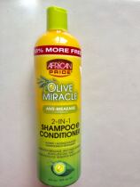 Olive Miracle anti-breakage 2-in-1 Shampoo and Conditioner