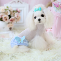 Butterfly Danced Dogs Pets Physiological Pants Sanitary Pants Courtesy Pants Cute Butterfly Physiological Pants Tricolor