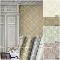 US Imported Meritsch Pure Paper Wall Paper Eurostyle Brief Damascus Bedroom Living Room AB Edition Background wallpaper