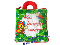 Baby Cognitive Cloth Book High-quality Multifunctional Baby Growth Series Nature Explore Nature