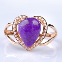 The effect of natural ring main stone 2 8 karat 18-carat diamonds 03934