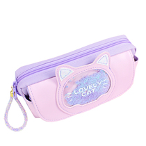 Primary school student pen bag Korean simple girl large capacity stationery box children cute creative pencil case Girl pencil case Girl pencil bag boy boy child