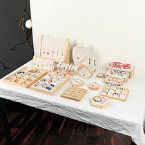 Jewelry display props set classic landscape painting Jade Jade jade bracelet necklace ring counter ornaments