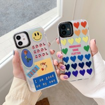 11 Smiley face love 12Pro new xsmax for Apple 8plus phone case Iphone X xr