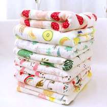 Baby bath towel Cotton gauze towel Newborn absorbent bath towel Baby supplies Blanket Newborn gauze bath towel